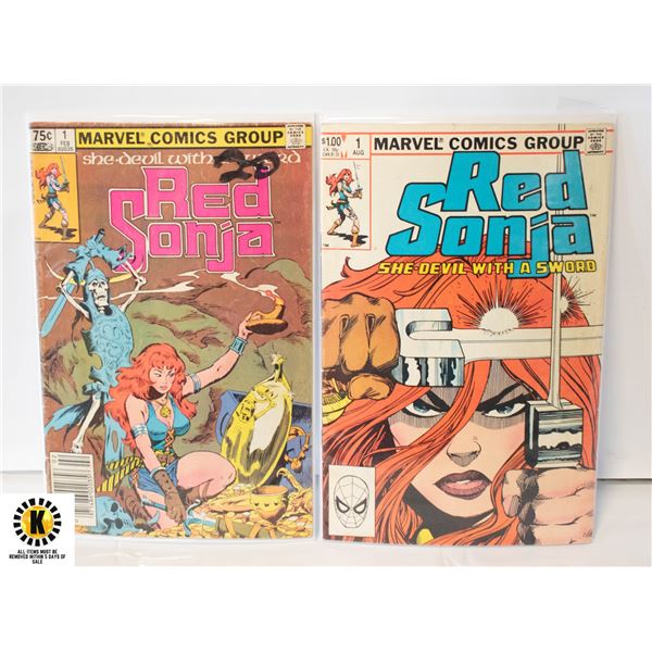 RED SONJA 1 RED SONJA 1  SHE-DEVIL WITH