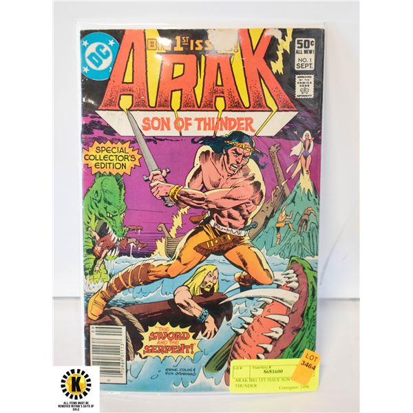 ARAK BIG 1ST ISSUE SON OF THUNDER