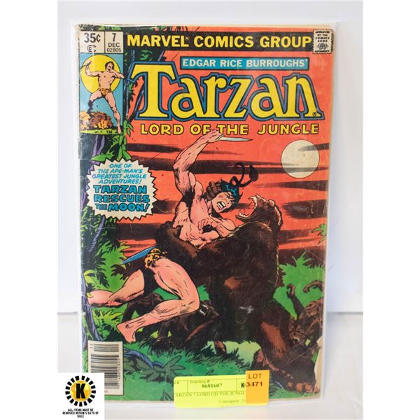 TARZAN 7 LORD OD THE JUNGLE