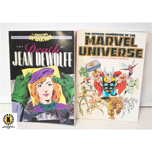 MARVEL UNIVERSE & THE DEATH OF JEAN