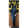 Image 1 : NEW DENIM OVERALLS LADIES M BLUE SPICE