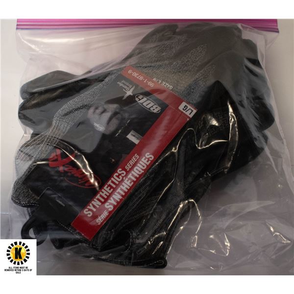 7 BDG STNTHETICS SERIES GLOVES SIZE L/G