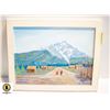Image 1 : BANFF AVENUE 1887 SIGNED OIL PAINTING FRAMED