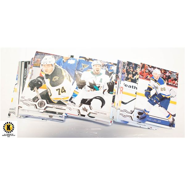 100 UPPER DECK NHL HOCKEY CARDS