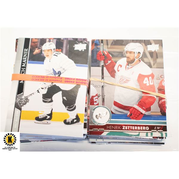 100 UPPER DECK NHL HOCKEY CARDS