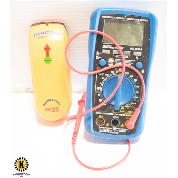 MASTER CRAFT DIGITAL MULTIMETER / ZIRCON