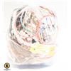Image 1 : LARGE BAG FULL OF ESTATE UNSORTED JEWELRY-ESTATE