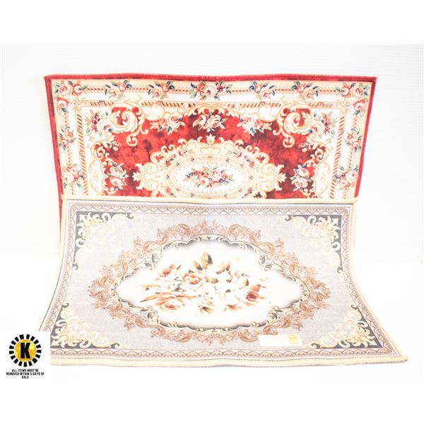 2 AREA RUGS TOGETHER-ESTATE