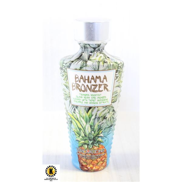 BAHAMA BRONZER DARK TANNING LOTION 330 ML.