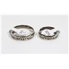 Image 1 : NEW SILVER TONE SIZE 7 WOMEN'S AND SIZE 12 MEN'S
