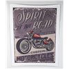 Image 1 : NEW MOTORCYCLE CANVAS PRINT (SPIRIT OF THE ROAD)