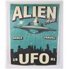 Image 1 : NEW ALIENS AREA CANVAS PRINT (SPACE TRAVEL)