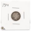 Image 1 : 1914 SILVER USA ONE DIME COIN