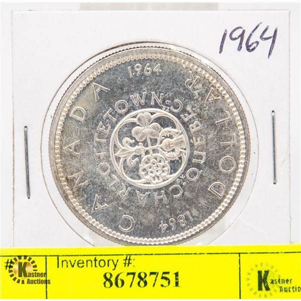 1964 CANADIAN SILVER DOLLAR