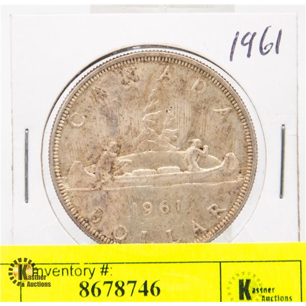 1961 CANADIAN SILVER DOLLAR