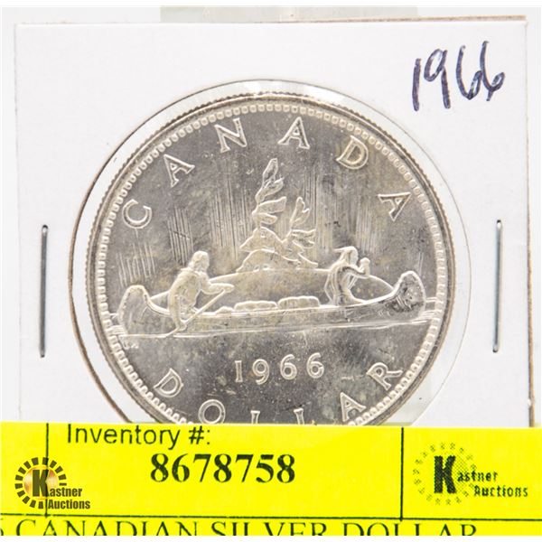 1966 CANADIAN SILVER DOLLAR