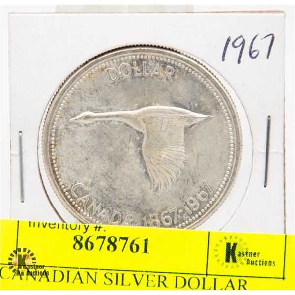 1967 CANADIAN SILVER DOLLAR