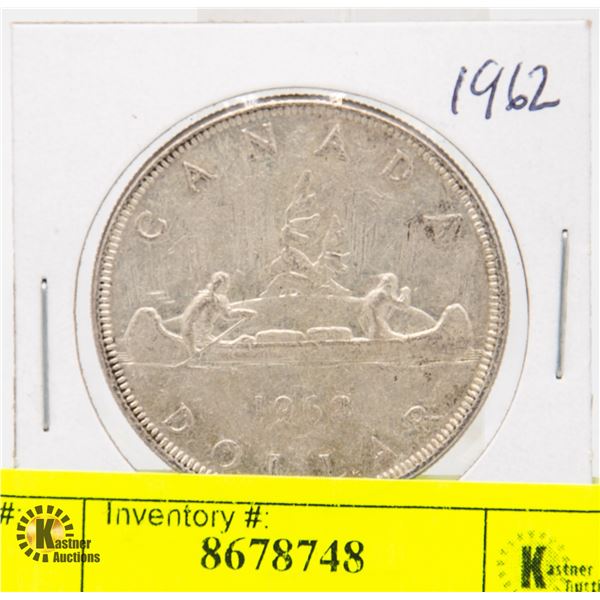 1962 CANADIAN SILVER DOLLAR