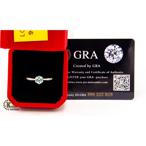 Anillo Adelyn 14k Moissanita 1.0ct Con Certificado GRA - Foto 6