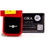 Image 1 : GRA CERTIFIED 1 CT BLUE MOISSANITE VVS