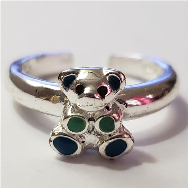 JP952-177 SILVER TOE RING