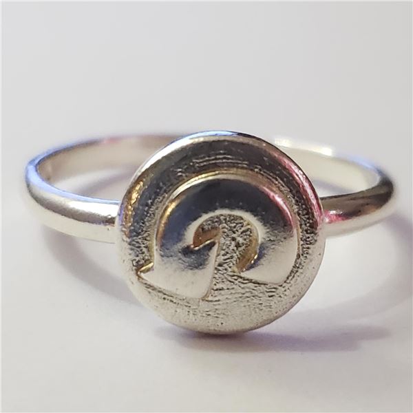 JP952-164 SILVER RING SZ 8.5