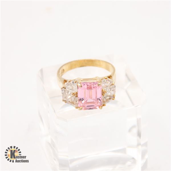 WOMENS .925 SILVER GOLD TONE