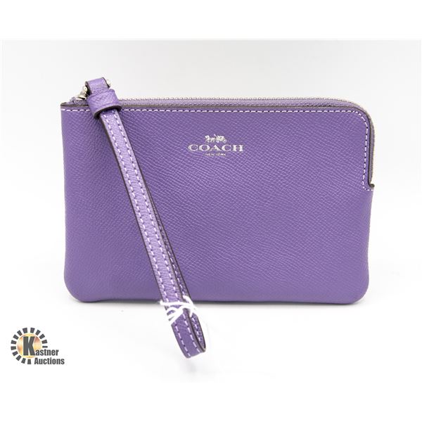PURPLE COACH CHANGE WRISTLET