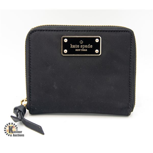 BLACK KATE SPADE WALLET