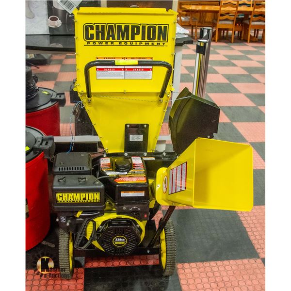 CHAMPION 338CC GAS WOOD CHIPPER