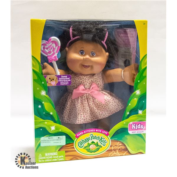 NEW KIDS SOFT SCULPT CABBAGE PATCH KID DOLL