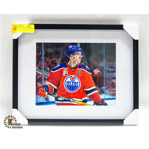 FRAMED CONNOR MCDAVID PHOTO 12" X 15" FRAME