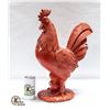 Image 1 : ROOSTER DECOR PIECE HAS CHIPS/MARKS