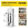 Image 5 : NEW COMMERCIAL VEVOR 7L SAUSAGE FILLER/STUFFER