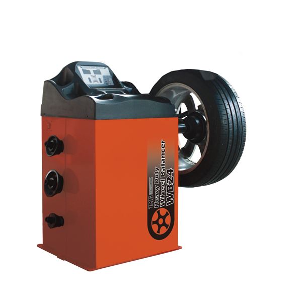 NEW INDUSTRIAL SELF CALIBRATING WHEEL BALANCER