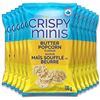 NEW CASE OF 12 CRISPY MINIS BUTTER POPCORN FLAVOUR