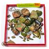 Image 1 : TRAY OF GENUINE UNAKITE GEMSTONES INCLUDING