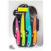 Image 1 : NEW SEALED 4 PIECE KNIFE SET MULTICOLOURED