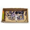 Image 1 : TRAY OF GENUINE AMETHYST GEMSTONES POLISHED &