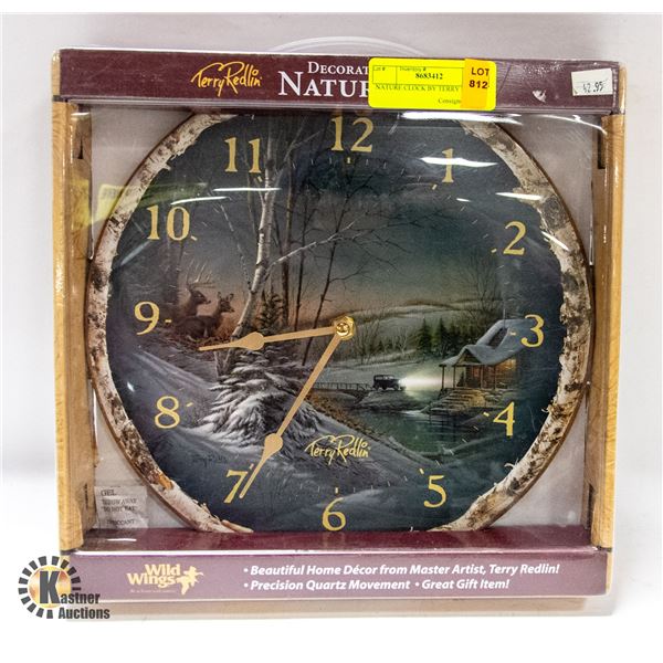 NATURE CLOCK BY TERRY REDLIN