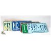 Image 1 : 10 VINTAGE LICENSE PLATES