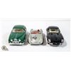 Image 1 : LOT OF 3 1:18 DIECAST CARS