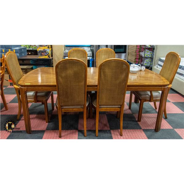 DINING ROOM TABLE/CHAIRS- SKLAR PEPPLER