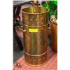 Image 1 : VINTAGE BRASS UMBRELLA HOLDER 18" TALL MADE