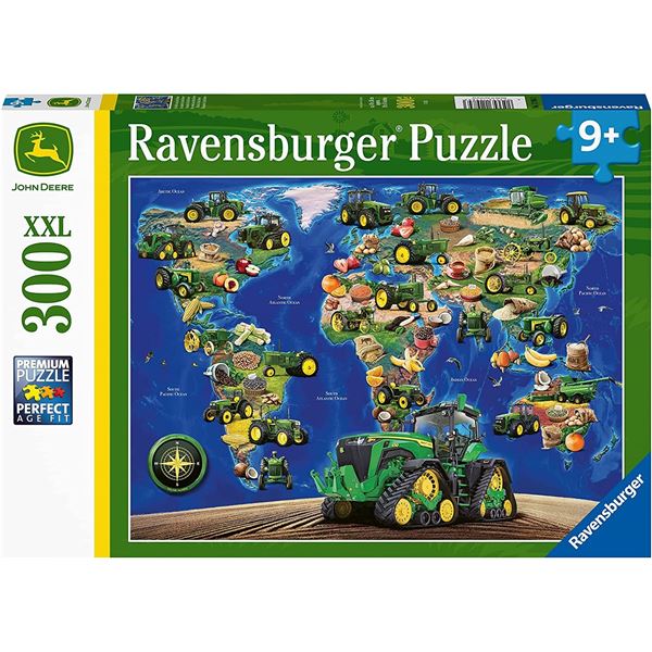 NEW RAVENSBURGER JOHN DEERE WORLD CROP PUZZLE