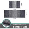Image 2 : NEW SET OF 2 VAUKKI MICRO FIBER BATHROOM RUGS
