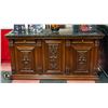 STONE TOP HUTCH H-34" W-20.5" L-65"
