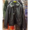 Image 1 : FENDI MENS LEATHER BOMBER JACKET