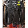 Image 1 : GALISTON LEATHER BIKING JACKET, LARGE, NEW