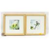 Image 1 : PAIR OF FLORAL PICTURES